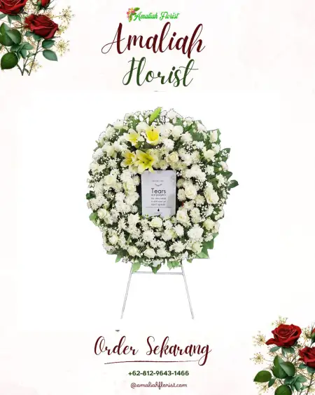 Krans Bunga Duka Ciketak